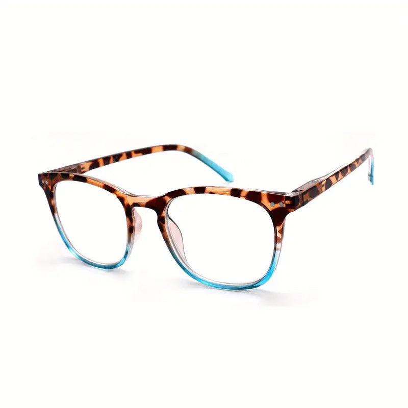 Sexy Leopard Print Gradient Reading Glasses